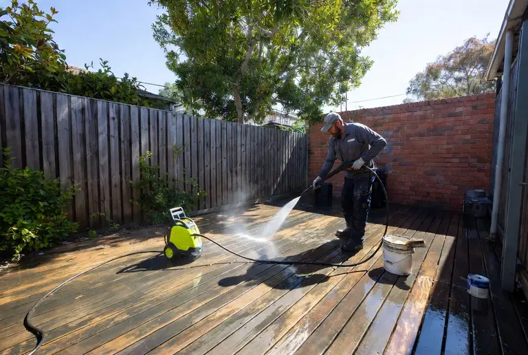 Outdoor Decking Cleaning, Sanding & Oiling Perth